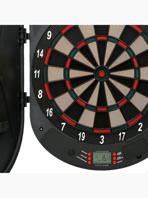 Jeu de fléchettes électronique 50x45 cm avec 6 fléchettes aktive - Kiabi