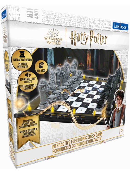 Jeu d'échecs électronique lumineux harry potter avec effets sonores - Kiabi Jeu d'échecs électronique lumineux harry potter avec effets sonores - Kiabi