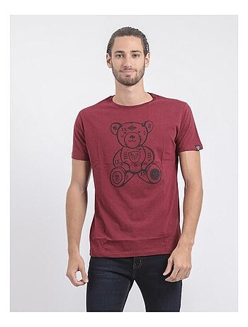 Jibidel T-shirt met korte mouwen, ronde hals en gemaakt van puur katoen.