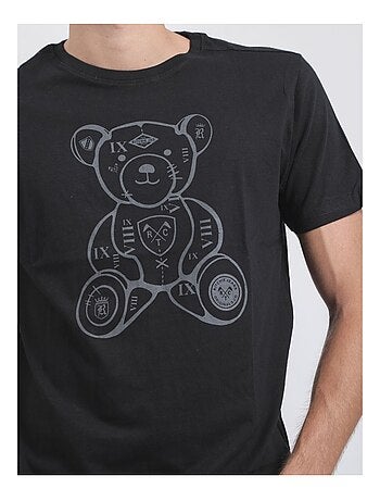 Jibidel T-shirt met korte mouwen, ronde hals en gemaakt van puur katoen.