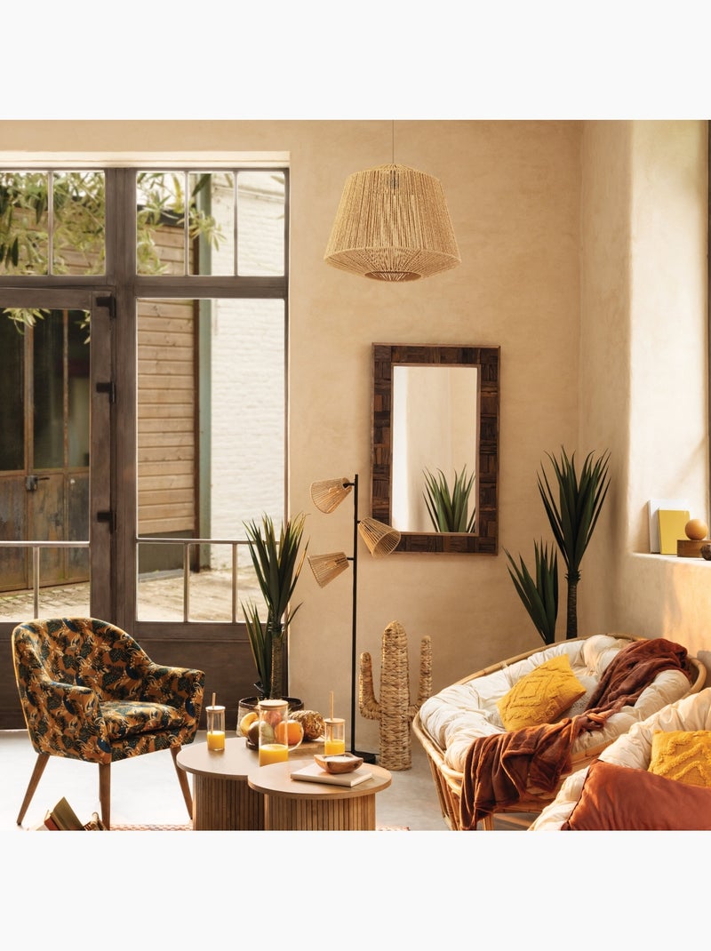 Jily touw hanglamp Beige - Kiabi