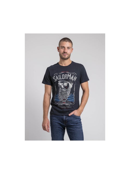 Jimartin t-shirt met ronde hals van puur katoen - Kiabi