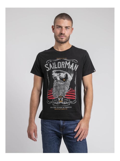 Jimartin t-shirt met ronde hals van puur katoen - Kiabi Jimartin t-shirt met ronde hals van puur katoen - Kiabi