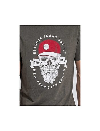 Jiminal t-shirt met ronde hals van puur katoen