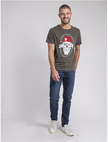 Jiminal t-shirt met ronde hals van puur katoen