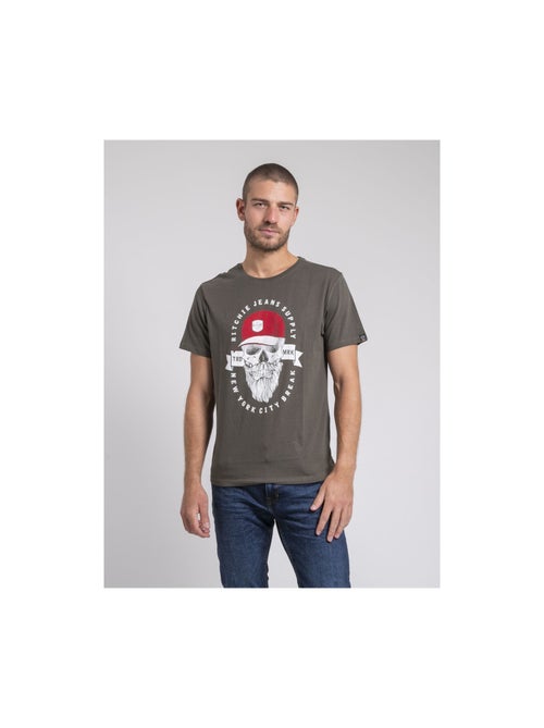 Jiminal t-shirt met ronde hals van puur katoen - Kiabi Jiminal t-shirt met ronde hals van puur katoen - Kiabi