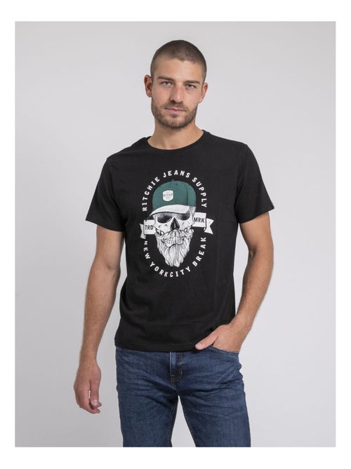 Jiminal t-shirt met ronde hals van puur katoen - Kiabi Jiminal t-shirt met ronde hals van puur katoen - Kiabi