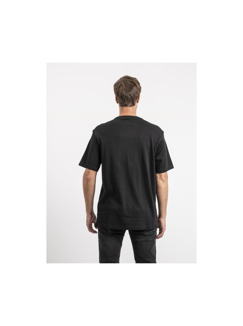 Jocitron oversized t-shirt met korte mouwen van puur katoen Zwart - Kiabi
