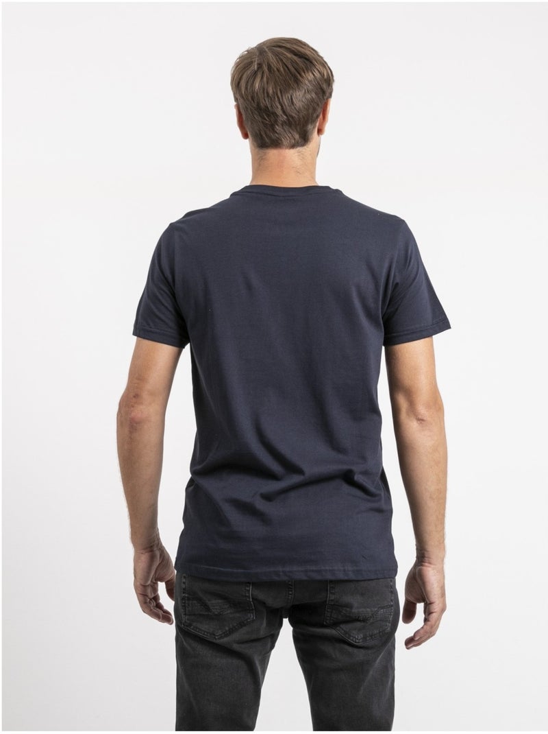 Jocolza t-shirt met korte mouwen van puur katoen Marineblauw - Kiabi