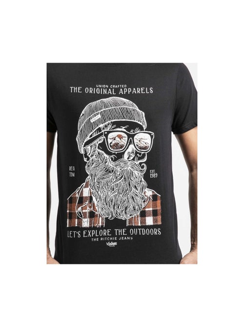 Jocolza t-shirt met korte mouwen van puur katoen - Kiabi Jocolza t-shirt met korte mouwen van puur katoen - Kiabi