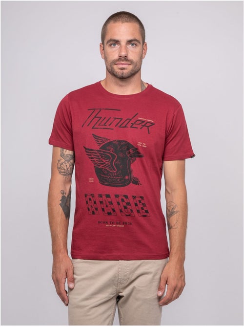 Joctogone bedrukt t-shirt met korte mouwen - Kiabi Joctogone bedrukt t-shirt met korte mouwen - Kiabi