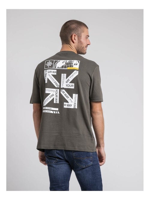 Joeden oversized t-shirt met ronde hals van puur katoen - Kiabi Joeden oversized t-shirt met ronde hals van puur katoen - Kiabi