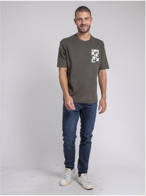 Joeden oversized t-shirt met ronde hals van puur katoen - Kiabi Joeden oversized t-shirt met ronde hals van puur katoen - Kiabi