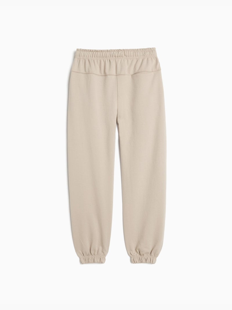 Joggerbroek van pluche, mo fashion Grijs - Kiabi