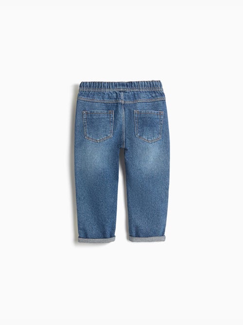 Joggers en denim, mo fashion - Kiabi Joggers en denim, mo fashion - Kiabi