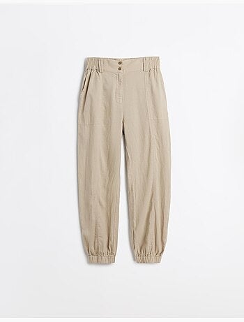 Joggers en lin, mo fashion