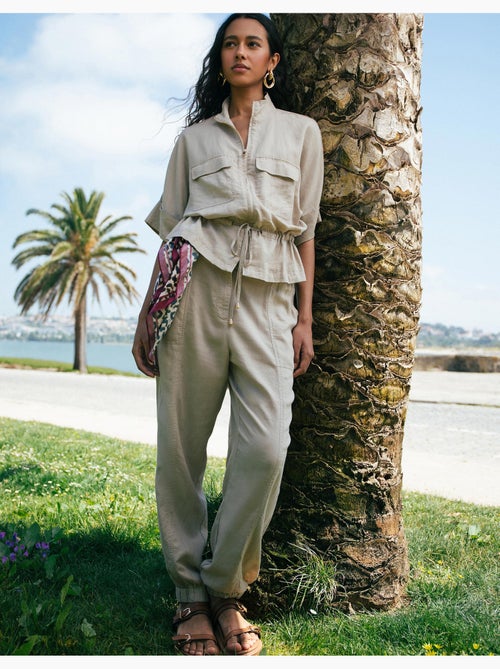 Joggers en lin, mo fashion - Kiabi Joggers en lin, mo fashion - Kiabi