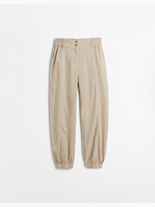 Joggers en lin, mo fashion - Kiabi Joggers en lin, mo fashion - Kiabi