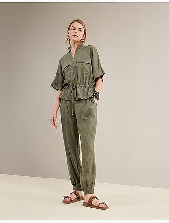 Joggers en lin, mo fashion