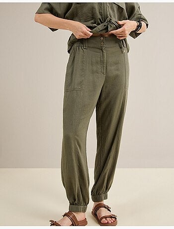 Joggers en lin, mo fashion