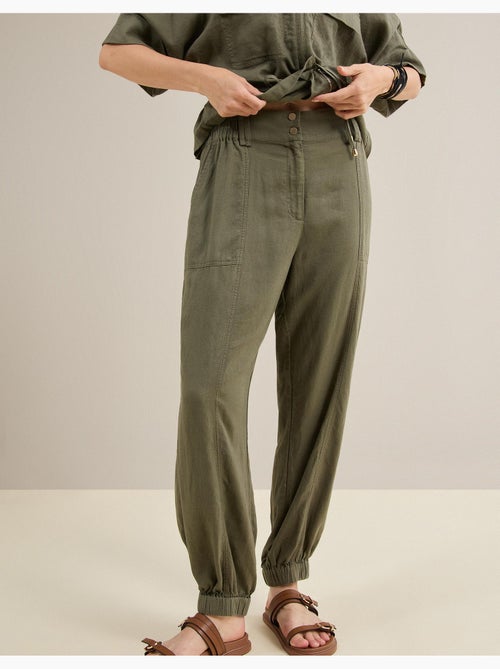 Joggers en lin, mo fashion - Kiabi Joggers en lin, mo fashion - Kiabi