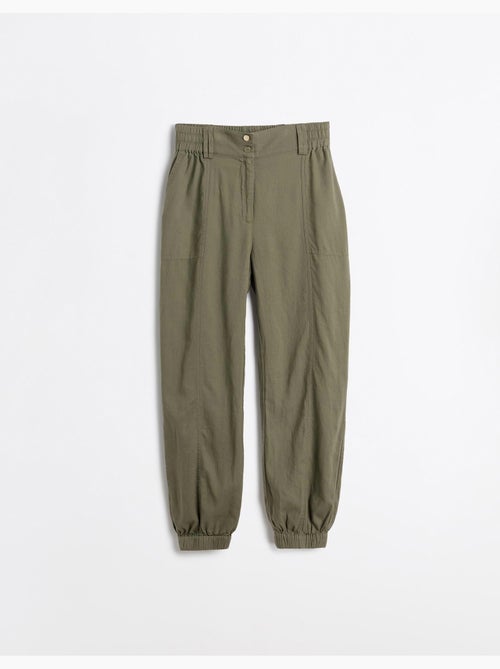Joggers en lin, mo fashion - Kiabi Joggers en lin, mo fashion - Kiabi