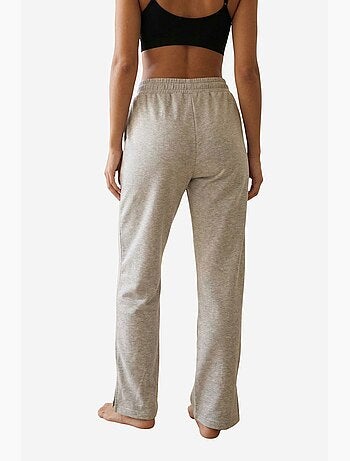 Joggers en maille taille haute à jambe large my fashion