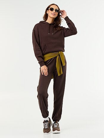 Pantalon jogging French terry femme