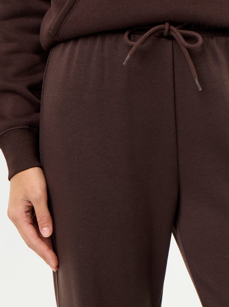 Jogging basique Marron - Kiabi