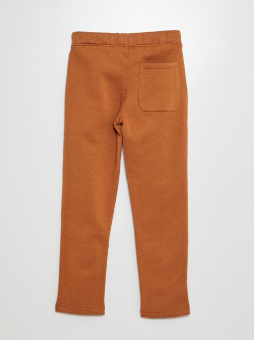 Jogging chiné avec ceinture ajustable - Kiabi