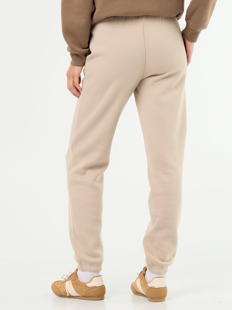 Jogging de sport taille standard Beige - Kiabi