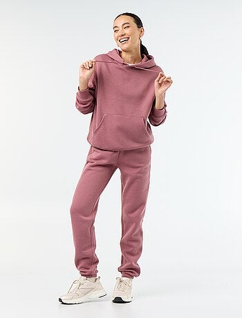 Pantalon de jogging femme en maille lourde