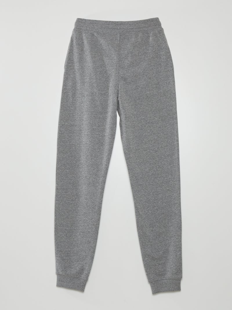 Travis Mathew Cloud Terry Tie: Pantalón Jogger De Felpa Gris Claro