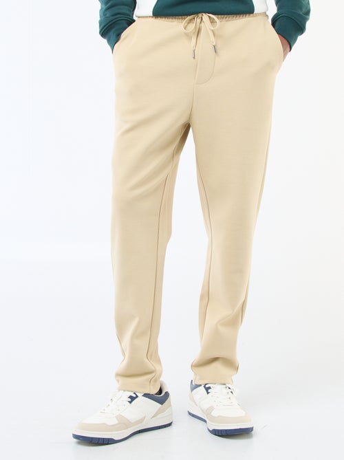 Jogging en maille piquée - Kiabi