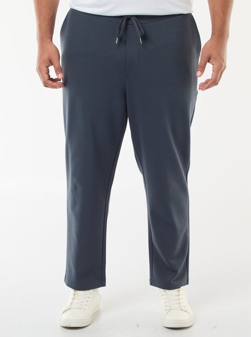 Jogging en maille piquée - Kiabi