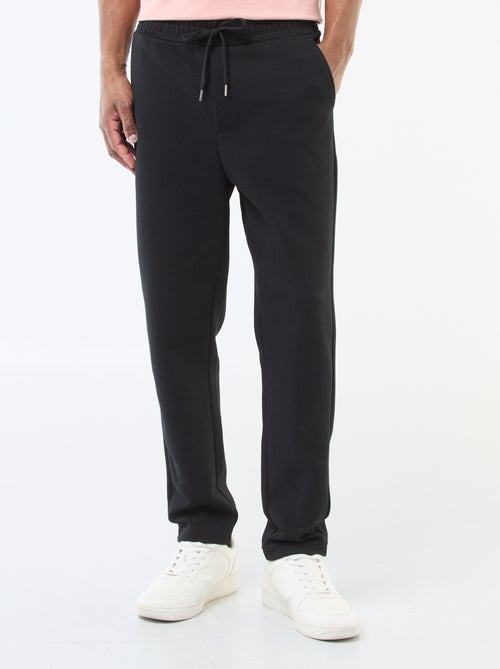 Jogging en maille piquée - Kiabi