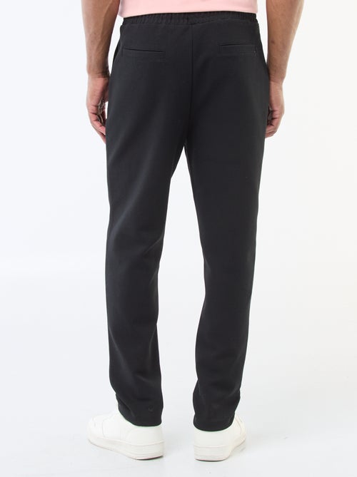 Jogging en maille piquée - Kiabi