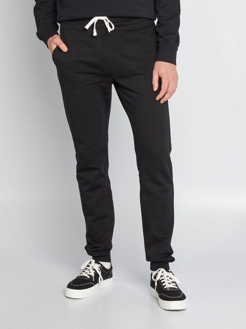 Jogging en molleton - L36 noir - Kiabi