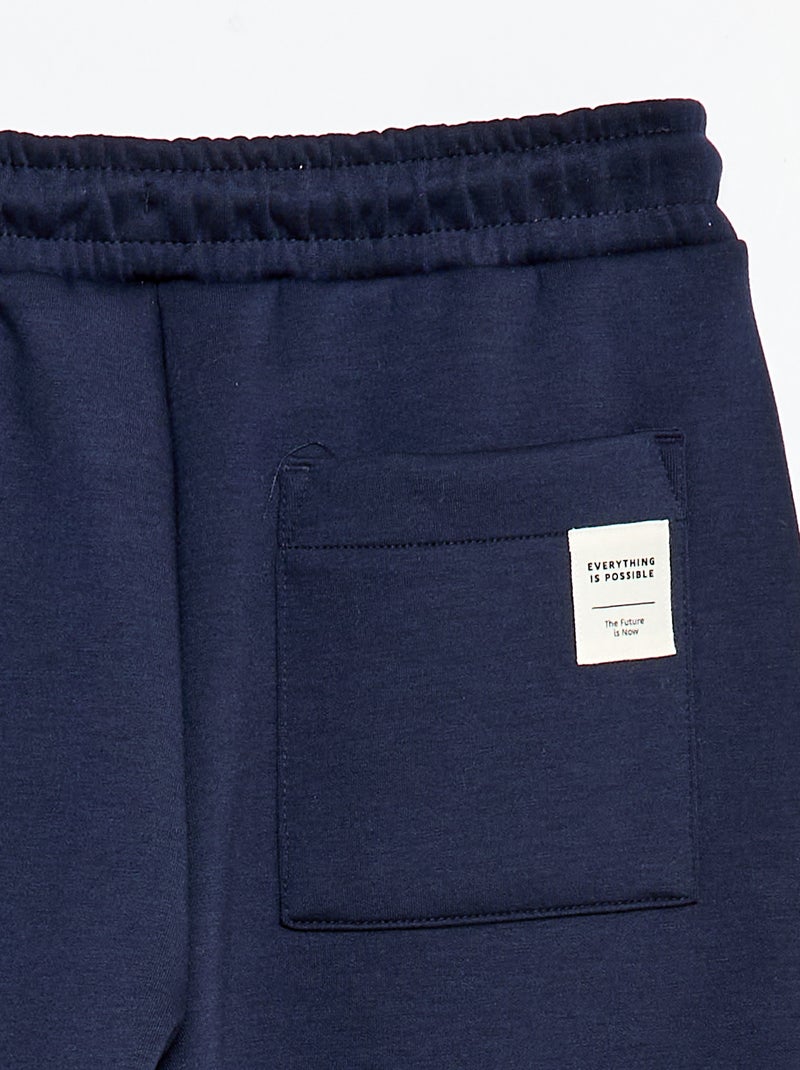 Jogging en molleton Bleu - Kiabi