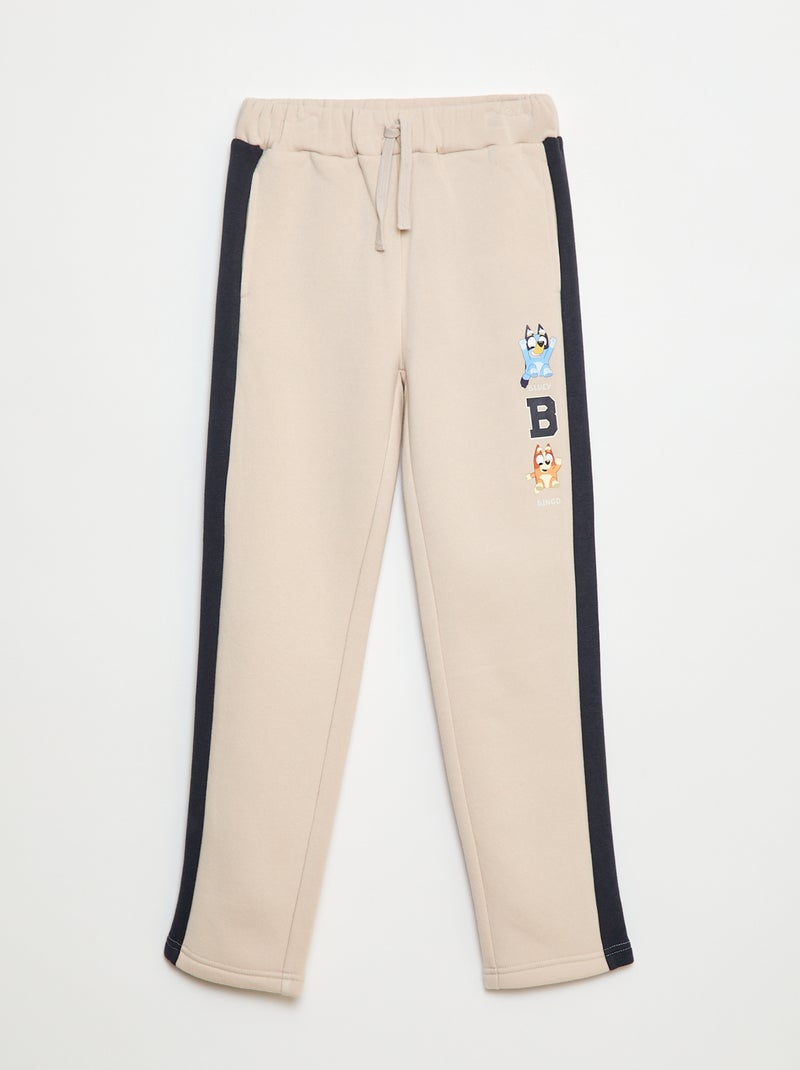 Jogging en molleton 'Bluey' Beige - Kiabi