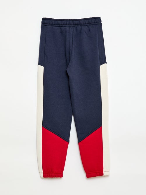 Jogging en molleton color block - Kiabi