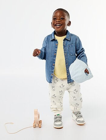 Jogging en molleton avec poche kangourou avec oreilles fantaisies