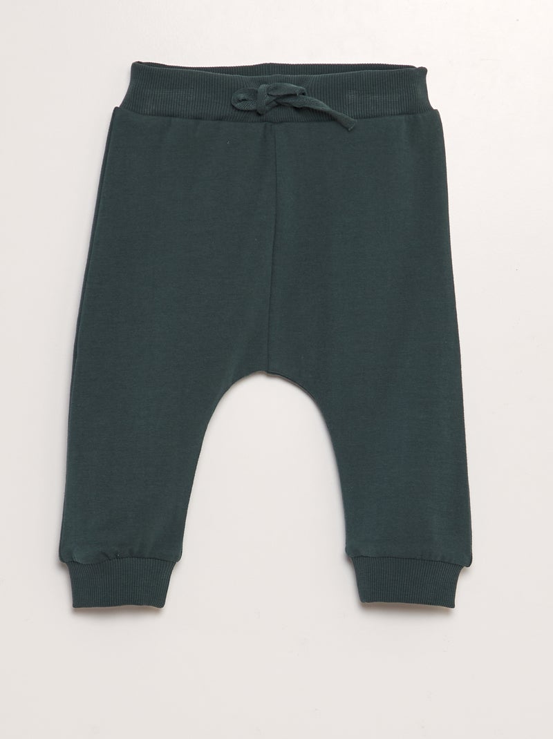 Jogging en molleton 'Guppy' Vert - Kiabi