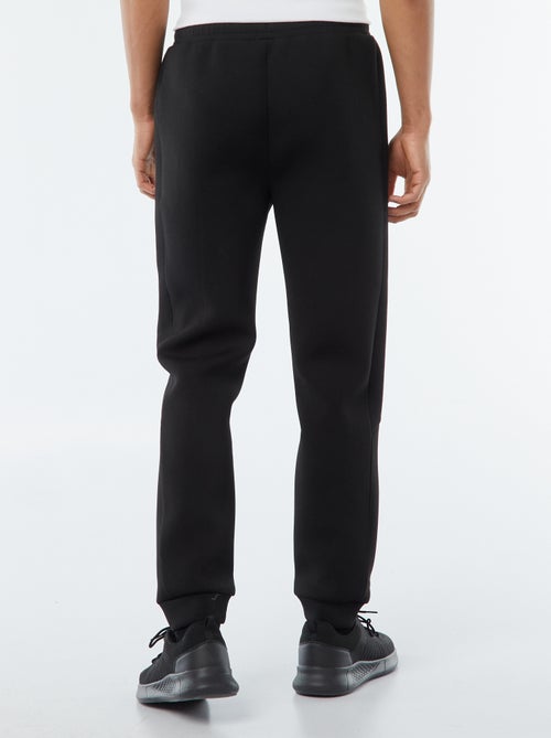 Jogging en molleton type néoprène avec poches zippées - Kiabi