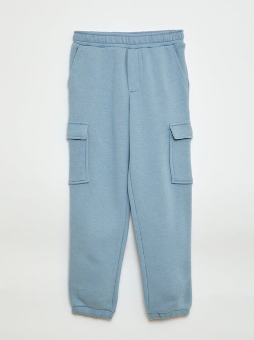 Jogging en molleton uni multi-poches - Kiabi Jogging en molleton uni multi-poches - Kiabi