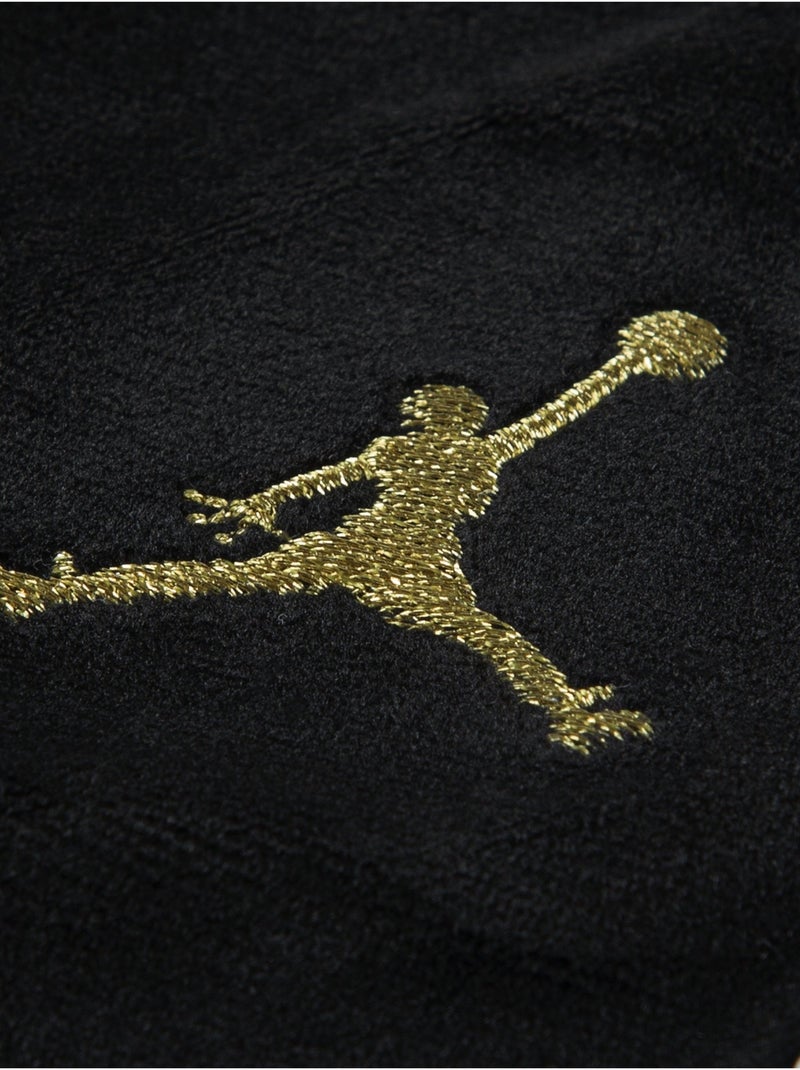 Jogging en velours - Jordan Noir - Kiabi
