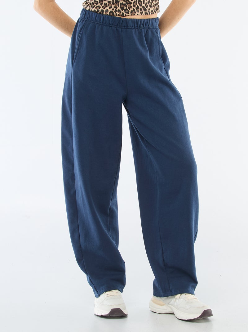 Jogging forme barrel Bleu marine - Kiabi