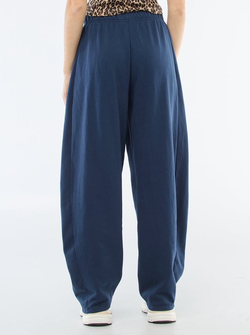 Jogging forme barrel Bleu marine - Kiabi