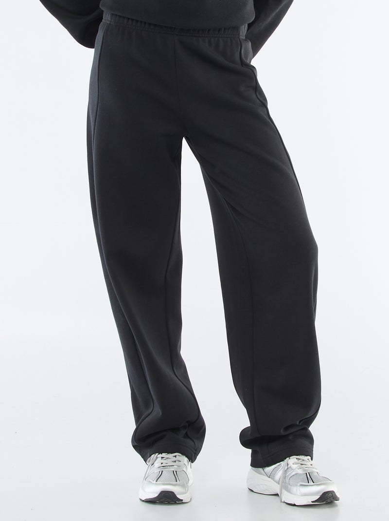 Jogging forme barrel Noir - Kiabi