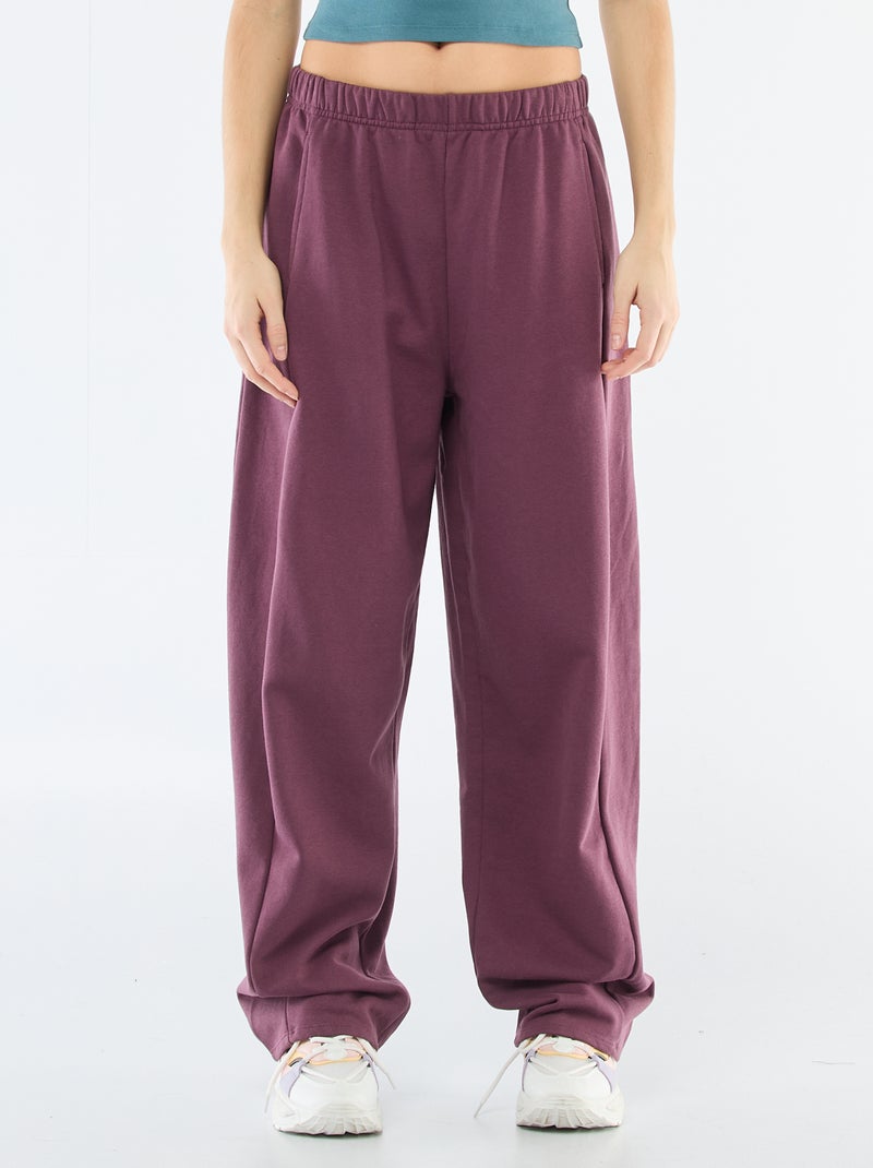 Jogging forme barrel Violet - Kiabi